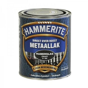 HAMMERITE Hamerslag zwart H160 250 ml - 0