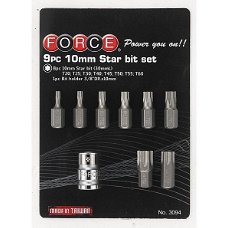 Bit set Torx 9 delig