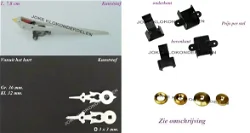 = Koekoeksklok onderdelen = 41957