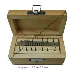 = Schroefdraad snijset voor zachte materialen = 31452