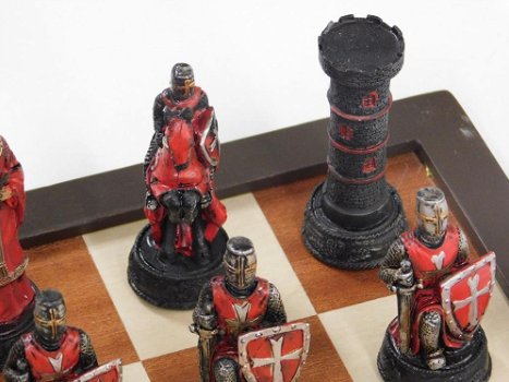 schaakspel, met christelijke stukken - 5