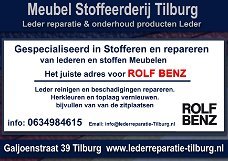 Rolf Benz Leder reparatie en Stoffeerderij Tilburg Galjoenstraat 39