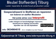 Interprofil Leder reparatie en Stoffeerderij Tilburg Galjoenstraat 39 