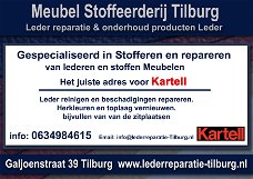 Kartell Leder reparatie en Stoffeerderij Tilburg Galjoenstraat 39