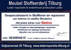 Gealux Leder reparatie en Stoffeerderij Tilburg Galjoenstraat 39 