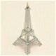 Zoyo metalen bouwpakket Eiffel toren 3D Laser Cut - 0 - Thumbnail