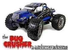 RC Bug Crusher - 1/10st Schaal Nitro Monster truck nieuw!!