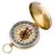 Zakkompas, waterdicht messing kompas, met lichtgevende cijfers - 0 - Thumbnail