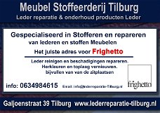 Frighetto Leder reparatie en Stoffeerderij Tilburg Galjoenstraat 39 