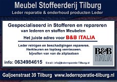 B&B ITALIA Leder reparatie en Stoffeerderij Zitmeubelen Tilburg Galjoenstraat 39 