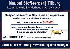Avanti Leder reparatie en Stoffeerderij Zitmeubelen Tilburg Galjoenstraat 39 