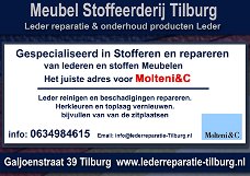 Molteni&C Leder reparatie en Stoffeerderij Zitmeubelen Tilburg Galjoenstraat 39 