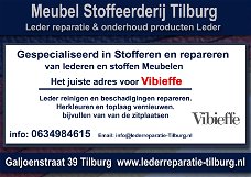 Vibieffe Leder reparatie en Stoffeerderij Zitmeubelen Tilburg Galjoenstraat 39 