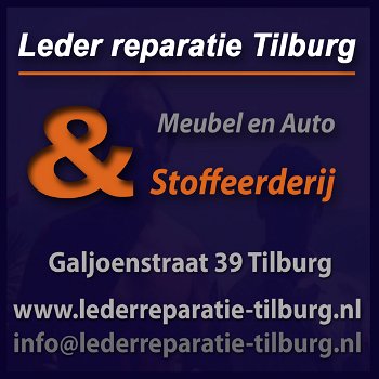 Topform Leder reparatie en Stoffeerderij Zitmeubelen Tilburg Galjoenstraat 39 - 1
