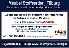 L,ANCORA Leder reparatie en Stoffeerderij Zitmeubelen Tilburg Galjoenstraat 39 