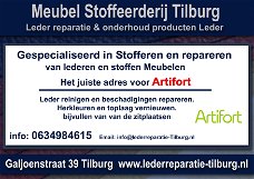 Artifort Leder reparatie en Stoffeerderij Zitmeubelen Tilburg Galjoenstraat 39 