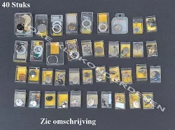 = 40 Horloge uurwerkjes voor loop of onderdelen =48338
