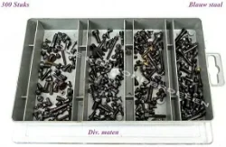 = ± 300 Boutjes uit div. uurwerken = div. maten =40452