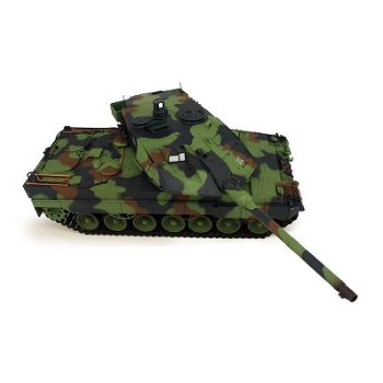 Leopard 2A6 2.4GHZ met schietfunctie rook en geluid en IR 1116038891 - 4