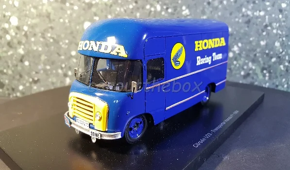 Citroen U23 HONDA RACING 1964 blauw 1/43 Spark - 1