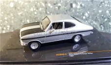 Opel Kadett B coupe rallye 1967 grijs 1/43 Ixo V820