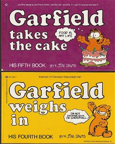 Garfield Oblong nummer 4 t/m 6 + 16 ( engels )