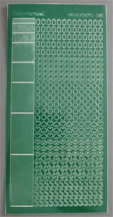 HOBBYDOTS 010 --- STDA102 --- Adhesive Green / Groen