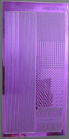 HOBBYDOTS 001 --- STDM019 --- Purple / Paars