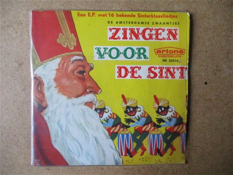 a4991 amsterdamse zwaantjes - zingen voor de sint - 0