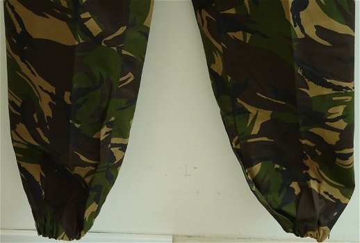 Broek, Natweer, Gevechts, Uniform, M93, Woodland Camouflage, KL, maat: 8595/9000, 1990.(Nr.1) - 2