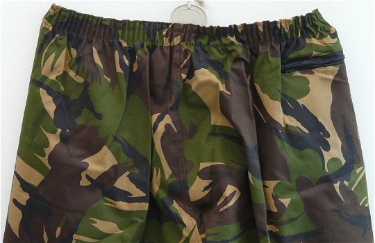 Broek, Natweer, Gevechts, Uniform, M93, Woodland Camouflage, KL, maat: 8595/9000, 1990.(Nr.1) - 4