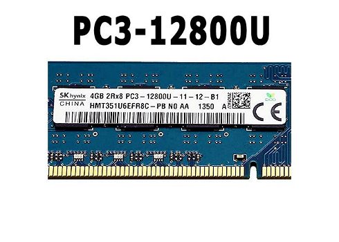 4GB DDR3 Geheugen, 1333 & 1600 Mhz, voor PC Desktops Non-ECC - 1