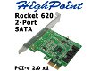 Marvell 88SE9125 2-6 Port 6G SATA PCI-e Controller - 3 - Thumbnail