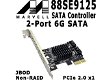 Marvell 88SE9125 6G SATA PCIe Controller, 2-6 Port, SSD, W10 - 0 - Thumbnail