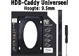 HDD Caddy 2e 2.5 SATA Harddisk of SSD in Laptop Notebook - 0 - Thumbnail