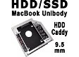 HDD Caddy 2e 2.5 SATA Harddisk of SSD in Laptop Notebook - 4 - Thumbnail