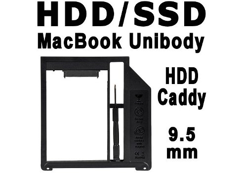 HDD Caddy 2e 2.5 SATA Harddisk of SSD in Laptop Notebook - 5