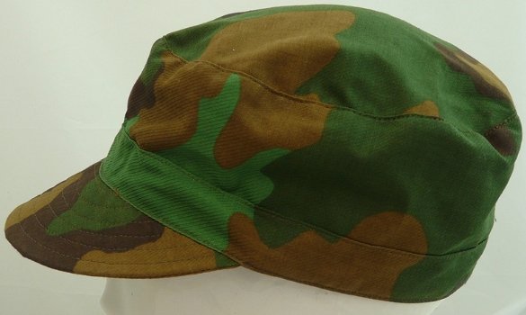 Pet, Uniform, Gevechts, Tropen / Jungle Camouflage, KL, Maat: 58, 1993.(Nr.3) - 4
