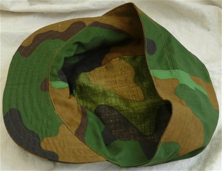 Pet, Uniform, Gevechts, Tropen / Jungle Camouflage, KL, Maat: 58, 1993.(Nr.3) - 5