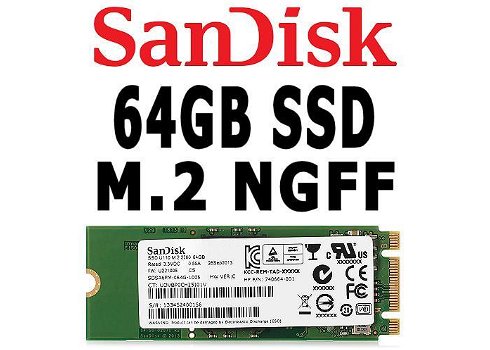 SanDisk 16GB-64GB M.2 & mSATA 6G SSDs | SATA/IDE Converters - 2