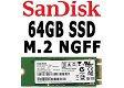 SanDisk 16GB-64GB M.2 & mSATA 6G SSDs | SATA/IDE Converters - 2 - Thumbnail