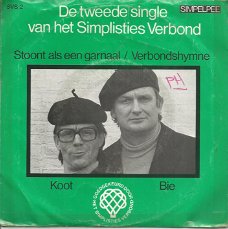 Het Simplisties Verbond ‎– Stoont Als Een Garnaal (1975)