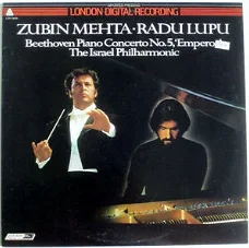 LP - BEETHOVEN - Zubin Mehta - Radu Lupu, piano
