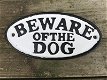 pas op voor de hond , honden bord - 0 - Thumbnail