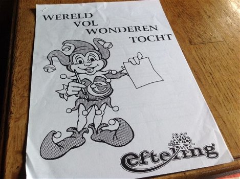 EFTELING - diverse folders, informatie enz - JAREN 1998 - 1999 - 2000 - 0