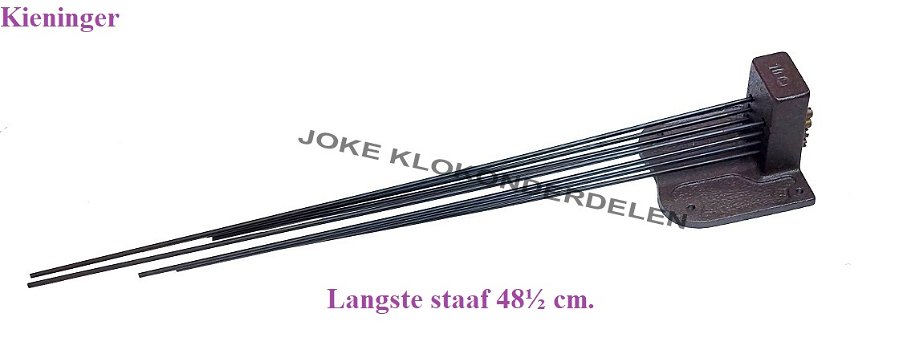 = Gong staande klok = Kieninger = 48615 - 0