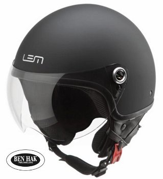 HELM|JET LEM|NTA8776| S 55/56 cm| NU LEVERBAAR MAT ZWART - 0