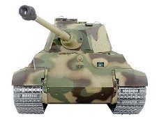 RC tank  Kingtiger metalen tracks en aandrijving 2.4GHZ  Control edition