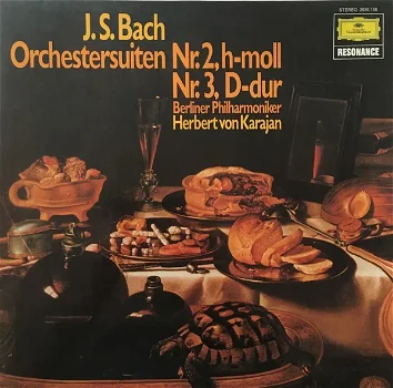 LP - Bach - Orchestersuiten - Herbert von Karajan - 0