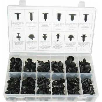 Bekleding clips assortiment 192 delig - 0